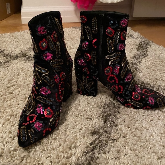 Loeffler Randall Isla sequin boot - Picture 4 of 5